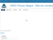 Tablet Screenshot of apacpousoalegre.com